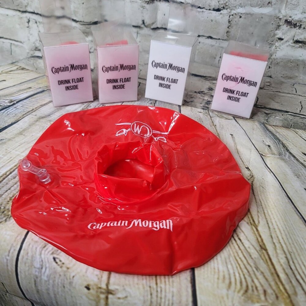 4 Captain Morgan Rum Co Official Drink Floats Blow UP